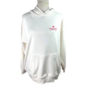 The Couture Club Off White Oversized Hoodie Women’s UK Size XXS - Picture 1 of 13