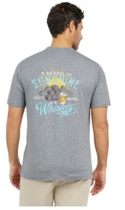 Chaps Men's Super Soft Performance Short Sleeve Graphic T-shirt With Coozy - Picture 1 of 4