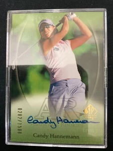 2004 SP Authentic - Authentic Rookies #105 Candy Hannemann 282/1500 (AU, RC) - Picture 1 of 2