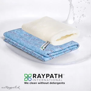 Raypath Nanosilber Technology weißer Handschuh Größe L & Sonnenstrahl Tuch XL S - Bild 1 von 24