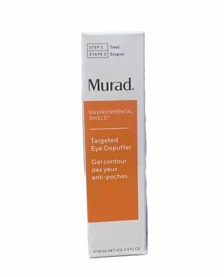 Murad Environmental Shield Targeted Eye Depuffer 0.5 Oz / 30ml New In Box  - Image 1 of 2