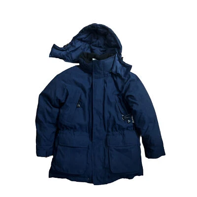 The Rugged Bear Boy Winter Coat Down Size 12 Kids With Adjustable Hood RoyalBlue - Image 1 of 4