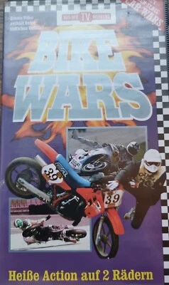 VHS Bike Wars - Heiße Action auf 2 Rädern (1992) FSK 16 Motorradsport 50 Min.  - Bild 1 von 4