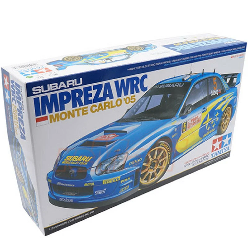 Tamiya 24281 - 1/24 Subaru Impreza WRC Monte Carlo '05 - Nuovo