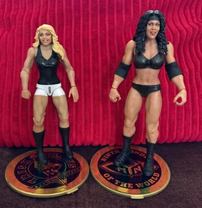 WWE Championship Showdown Series 5 Chyna vs Trish Stratus Action Figure 2-Pack - Picture 1 of 6