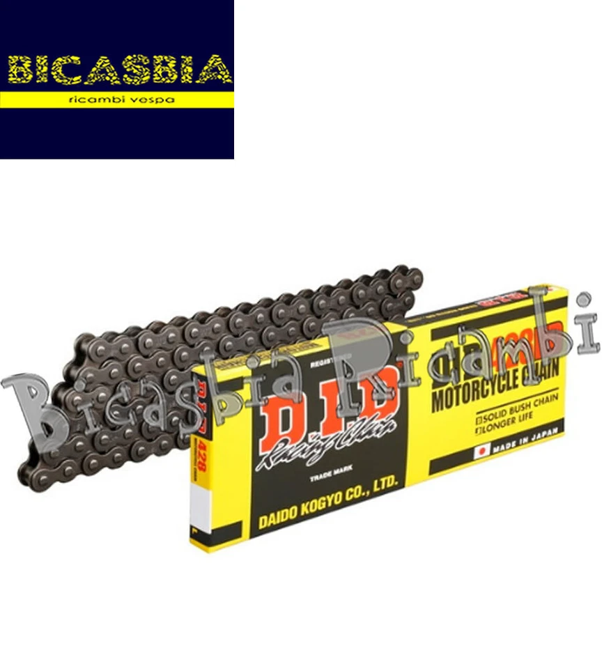 17353 - CADENA DID 428HD - 112 ESLABONES HONDA 200 CM T TWINSTAR - KAWASAKI 125 KH Foto 1 de 1