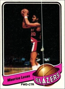 1979-80 Topps MAURICE LUCAS Blazers #26 - Picture 1 of 2
