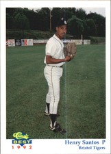 1992 Bristol Tigers Classic/Best #10 Henry Santos