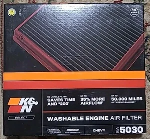 K&N Select Washable Air Filter  SA 5030  15-20 Chevrolet Colorado GMC Canyon - Bild 1 von 2