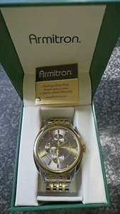 ARMITRON Mens analog quartz watch 20/5038 TT - Picture 1 of 5