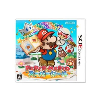 Nintendo 3DS Japan Paper Mario Super Seal Tracking Number from Japan JP - Image 1 of 4