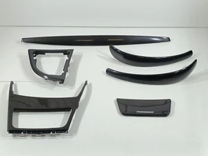 BMW E82 E88 Carbon Fiber Interior Trim Set Kit 2 Door Version LHD - Picture 1 of 8