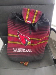NFL Backpack Arizona Cardinals Drawstring Pre Owned Good Condition - Picture 1 of 9