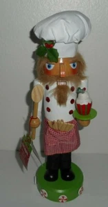 PIER 1 Imports Holiday PASTRY CHEF Nutcracker 2012 Collection Cupcake Candy Red - Picture 1 of 11