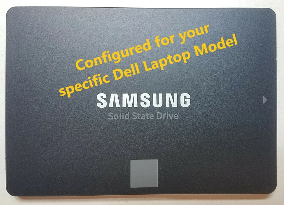 NEW Dell Inspiron 500GB Samsung SSD Drive MZ-76E500. SELECT ONE FOR YOUR MODEL  - Image 1 of 4