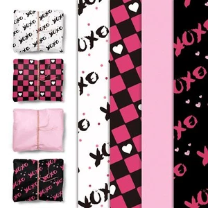 Valentine's Day Gift Tissue Paper 24 Sheets Red Heart Tissue Wrapping Paper V... - Picture 1 of 6