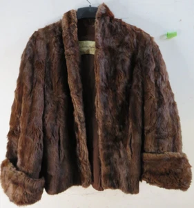 Vintage Damen Goldstein Chapman Omaha Pelzmantel - Bild 1 von 18