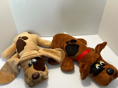 Two Pound Puppies Stuffed Animals Tonka Medium Sized - Image 1 of 3
