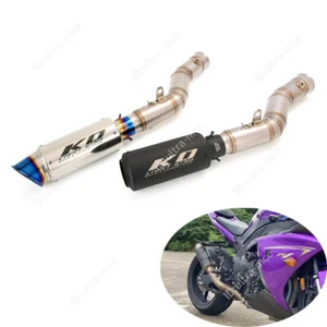 For Yamaha R1 YZF-R1 2009-2014 Exhaust Pipe 51mm Muffler Escape with DB Killer - Bild 1 von 14