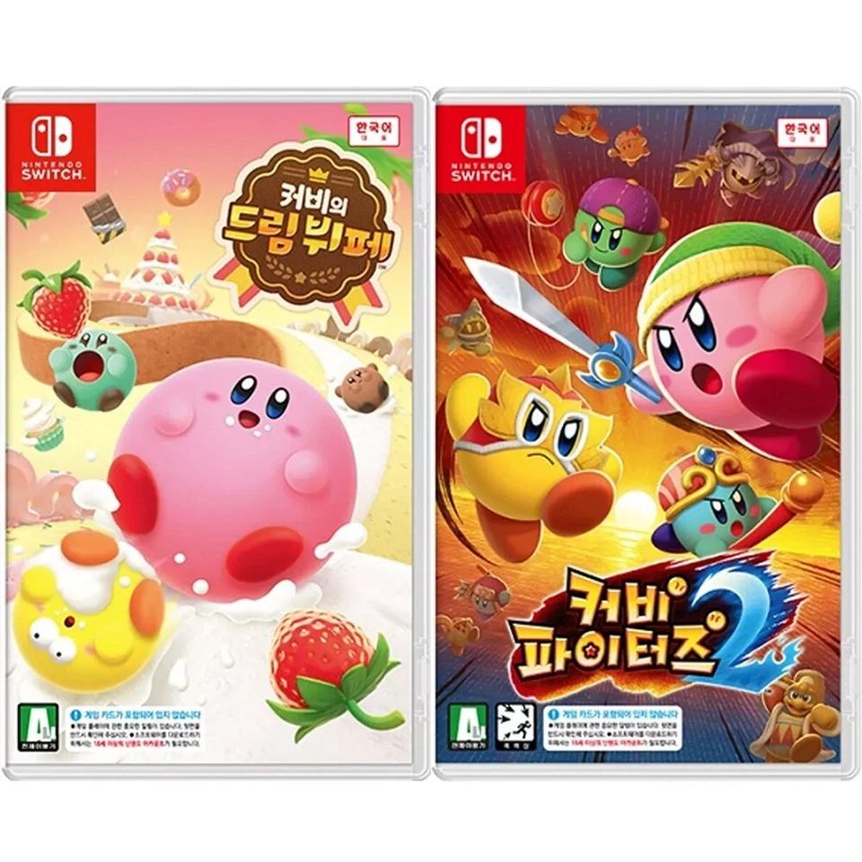 Nintendo Switch Kirby's Dream Buffet Korean English