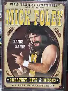 WWE - Mick Foley: Greatest Hits Misses (DVD, 2004, 2-Disc Set) - Imagen 1 de 2