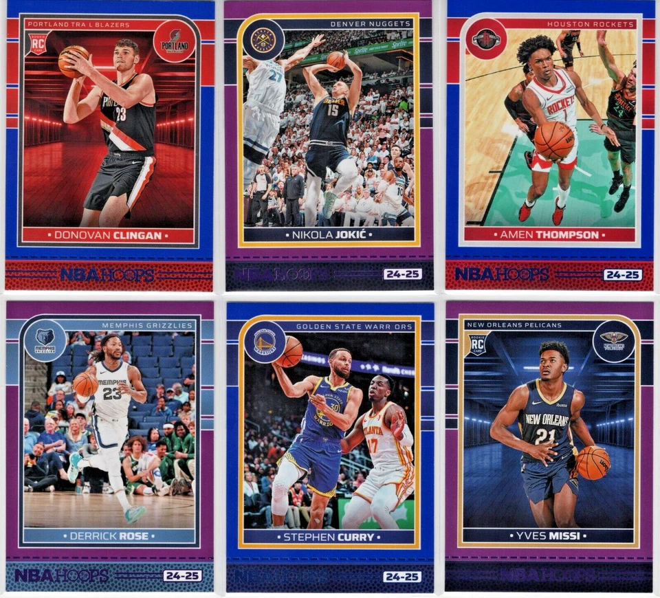 2024-25 NBA Hoops Parallels -You Pick- **Buy More, Save More** - Image 1 of 1