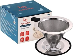 Pour over Coffee Dripper Paperless Reusable Coffee Filter Pour over Coffee Dripp - Picture 1 of 7