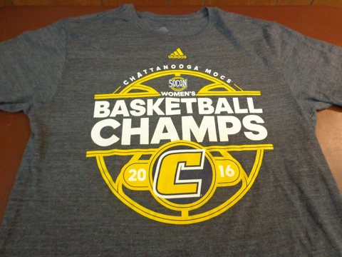 Tennessee Chattanooga  UTC Mocs Adidas 2016 Womens Basketball T Shirt Medium  E5 Cover