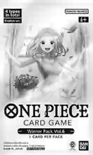 One Piece Card Game Tournament Winner Pack VOL 6  ENGLISH New Unopened Prize