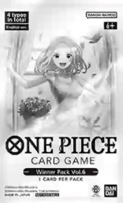 One Piece Card Game Tournament Winner Pack VOL 6  ENGLISH New Unopened Prize - Image 1 of 2