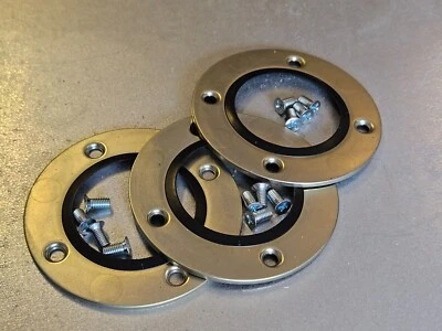 Kawasaki H1 Oil receiver Slinger crankshaft 13045-010 (3 pcs) + screws 92012-001 - Imagen 1 de 3