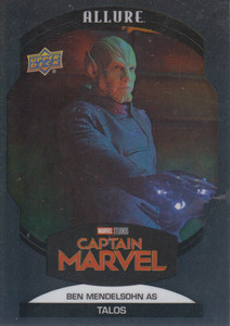 2022 Upper Deck Marvel Studios Ben Mendelsohn as TALOS #90 BLACK RAINBOW