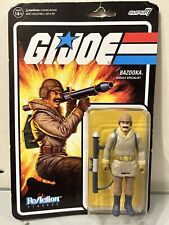 Super7 ReAction GI JOE BAZOOKA  Arctic  3.75  Action Figure