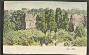 DNZ frühe alte Postkarte, Latomia Casale Bauernhaus, Syrakus - Bild 1 von 1