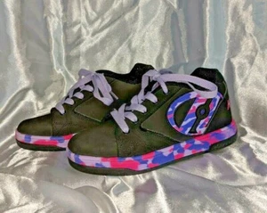 Heelys Propel 2.0 Youth Size 3 Skate Shoes Black Purple & Pink - Picture 1 of 4