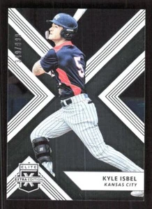 2018 1132D Panini Elite Extra Edition Kyle Isbel Rookie 349/999 Kansas City - Picture 1 of 2