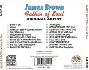 Father of Soul, James Brown CD CD James Brown (1993) - Picture 1 of 2