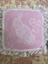 Shabby Chic Pillow Lace Throw Pillow Decor 12x12 Beautiful 