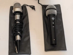 Lot Realistic 33-992C Cardioid Dynamic Microphone Silver 600Ω & Other VTG Tested - Picture 1 of 10