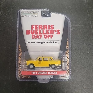 1980 Checker TaxiCab Giallo Ferris Bueller's Day Off 1986 1/64 auto pressofusa nuova - Foto 1 di 5