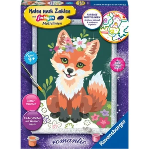 Ravensburger CreArt 23765 - Blumiger Fuchs - Malen nach Zahlen Fuchs für Kinder  - Bild 1 von 1