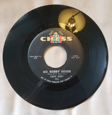 45 RPM CHUCK BERRY/GO, BOBBY SOXER/LITTLE MARIE   CHESS 1912     VG++ - Image 1 of 2