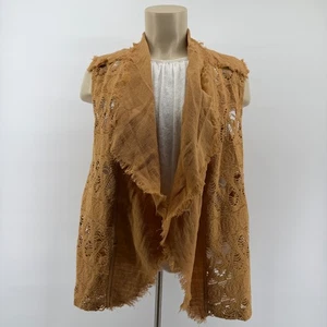 Neu mit Etikett Anthropologie Moon River Häkelweste - M - Küsten-Cowgirl-Wüstenwanderer - Bild 1 von 8