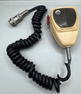 MICRÓFONO MOTOROLA MODELO VINTAGE TMN 6013A CHICAGO ILL BIDIRECCIONAL Sin probar Raro - Imagen 1 de 8