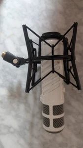 Podcast RODE Mikrofon mit Spinne, Stream Microphone Weiß USB Broadcast Blogger - Bild 1 von 3