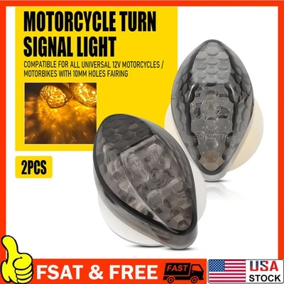 Intermitente LED de montaje empotrado delantero para Honda CBR600RR CBR600F4/F4i Foto 1 de 4