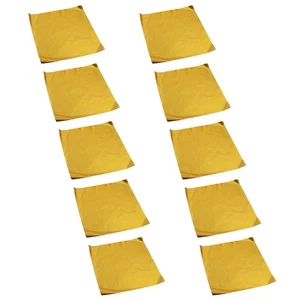 100 Pcs Food Packaging Tin Paper Chocolate Wrapping Candy Papers - Picture 1 of 12