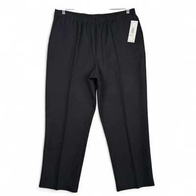 Женские брюки Nikki без застежек размер 16 эластичные с карманами на талии черные новые - Изображение 1 из 4