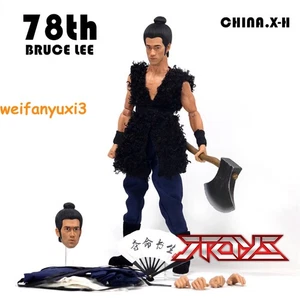 CHINA.X-H 1/6 Action Figure 78th Bruce Lee Costume Version ht DX04 李小龙 Statue - Picture 1 of 6