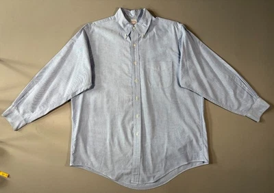 Camisa OCBD Ivy Años 80 Brooks Brothers Makers 100% Supima Oxford 16.5 Hecha en EE. UU. Foto 1 de 4